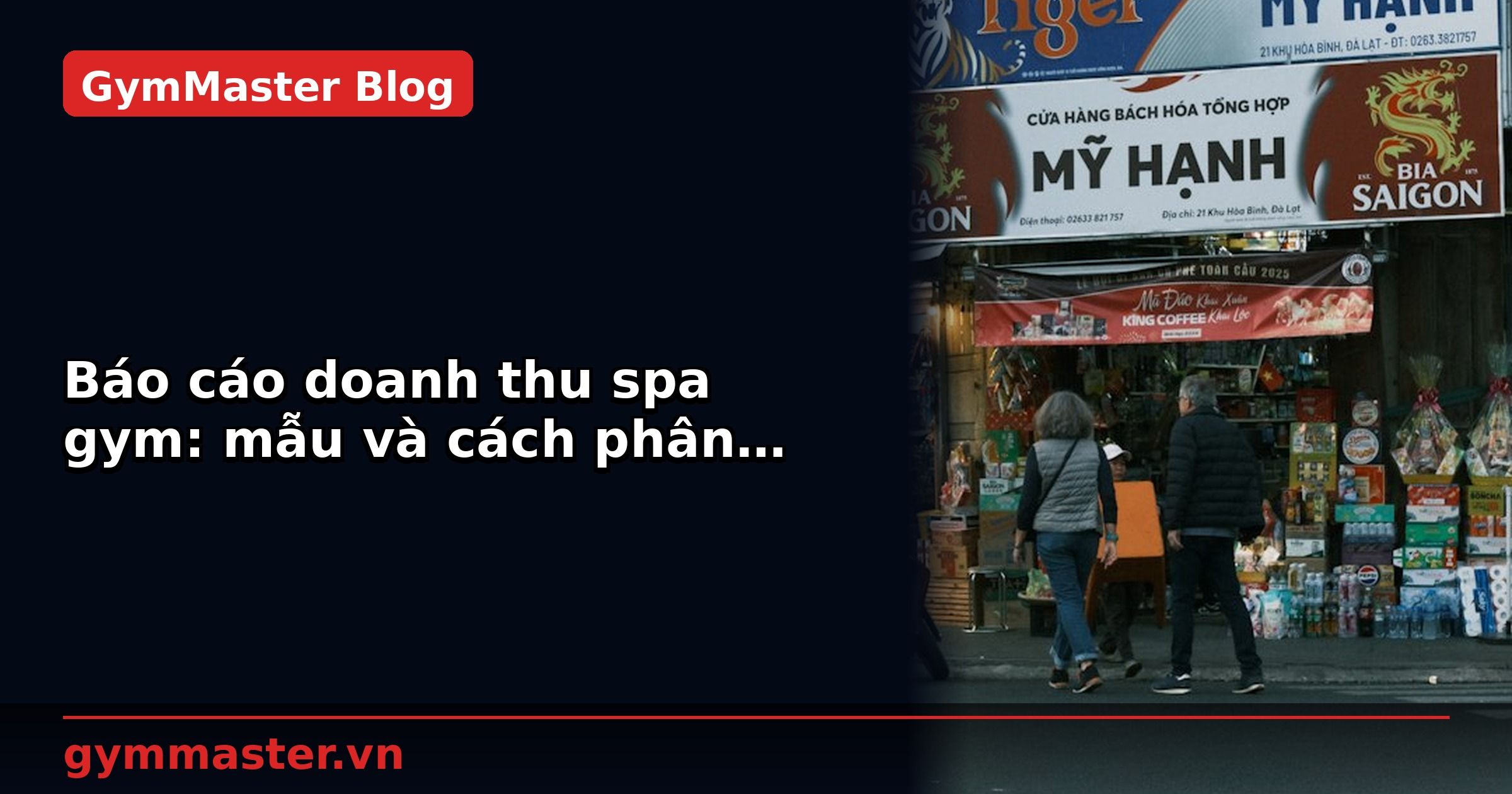 Báo cáo doanh thu spa gym: mẫu và cách phân tích | GymMaster