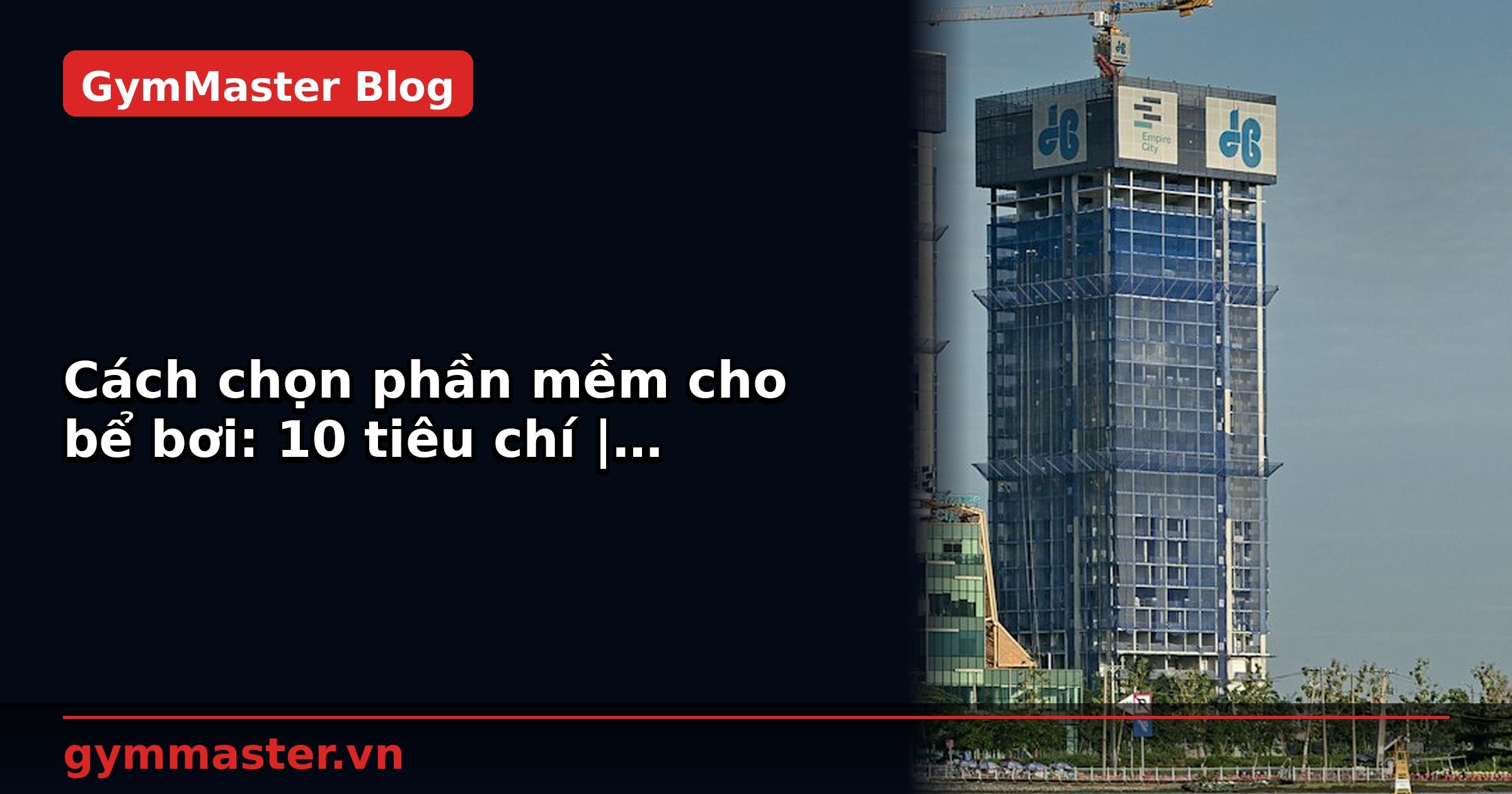 Cách chọn phần mềm cho bể bơi: 10 tiêu chí | GymMaster
